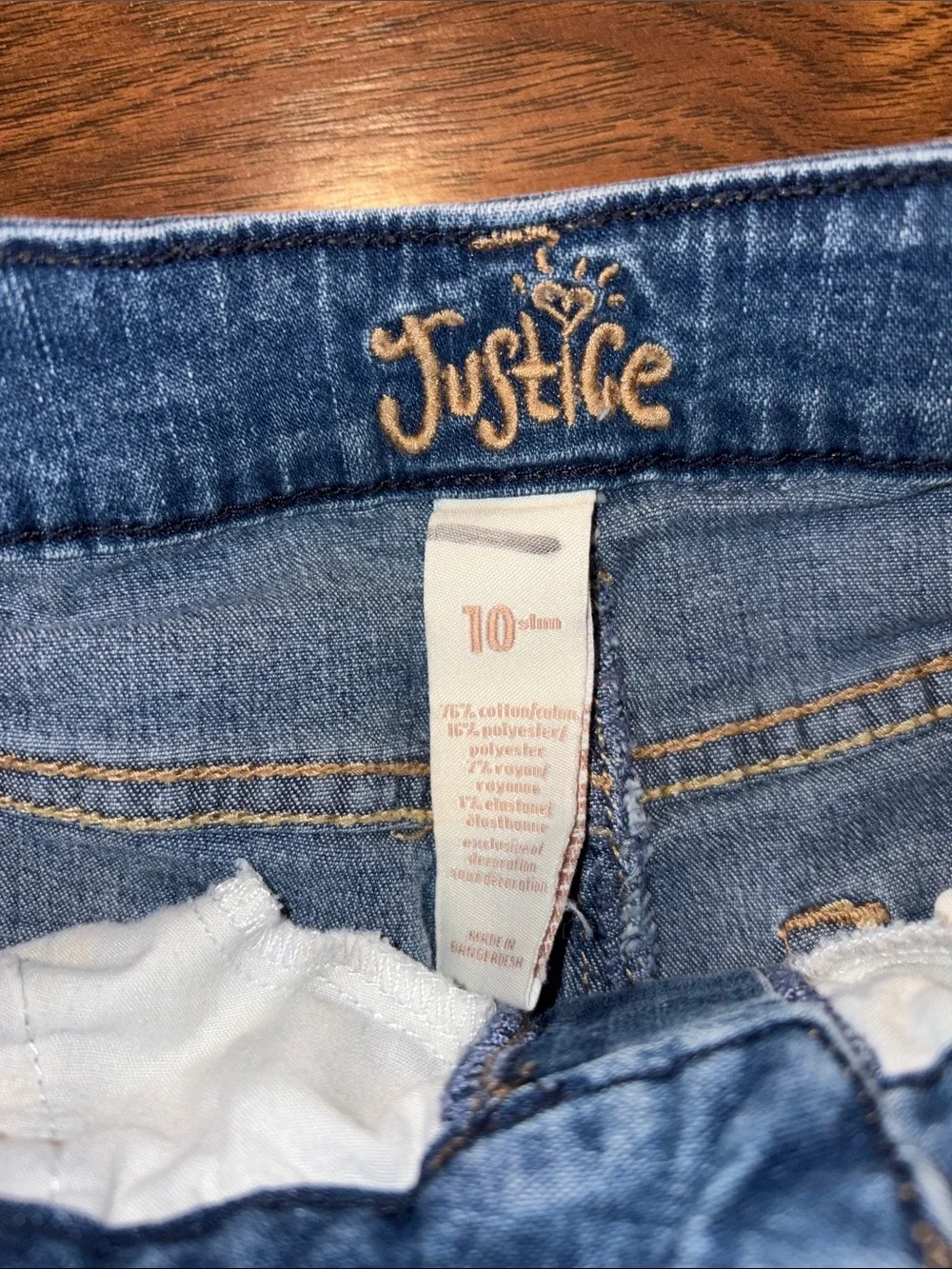 Justice casual blue